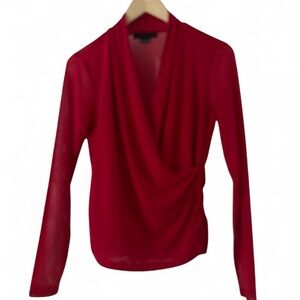 Sanctuary Cross Over Mesh Top NWOT